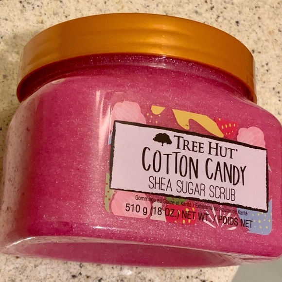 NWT Tree Hut Cotton Candy Shea Sugar Scrub 18 ounces - Picture 5 of 7